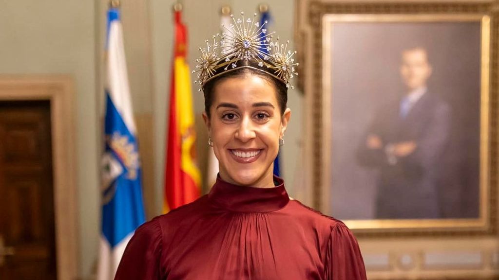 Carolina Marín, con la corona de la 'Estrella de la Ilusión'