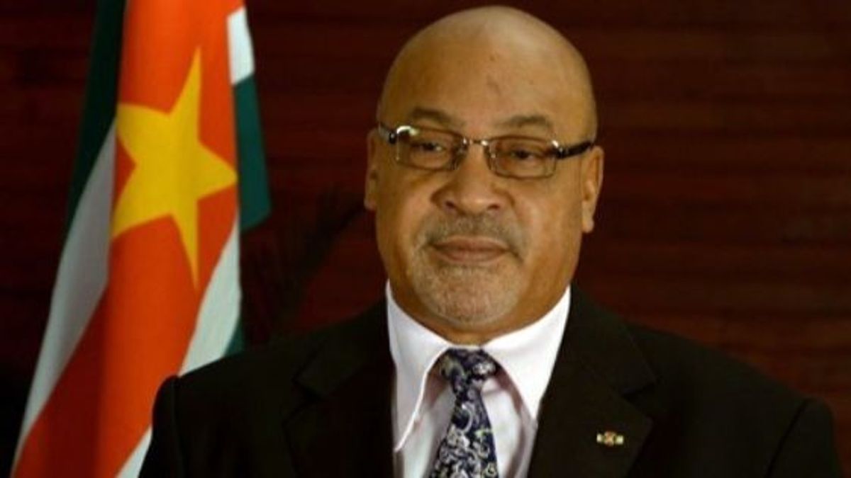 El expresidente de Desiré Delano Bouterse