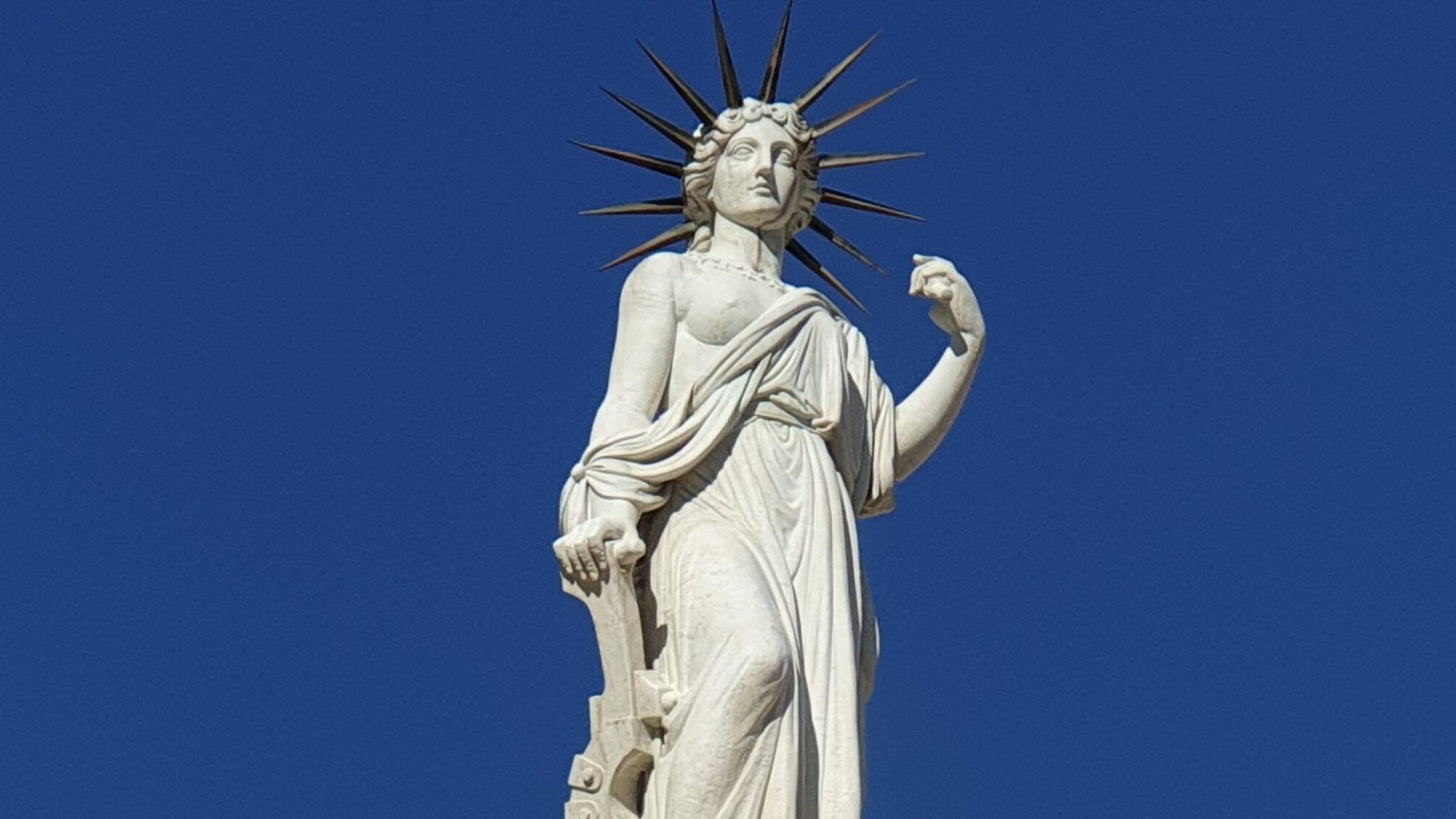 La Estatua de la Libertad madrileña La Estatua de la Libertad madrileña