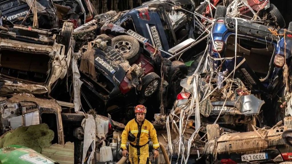 Foto bombero DANA