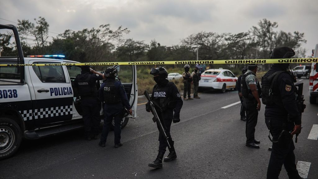 Imagen de la Policía mexicana en Veracruz