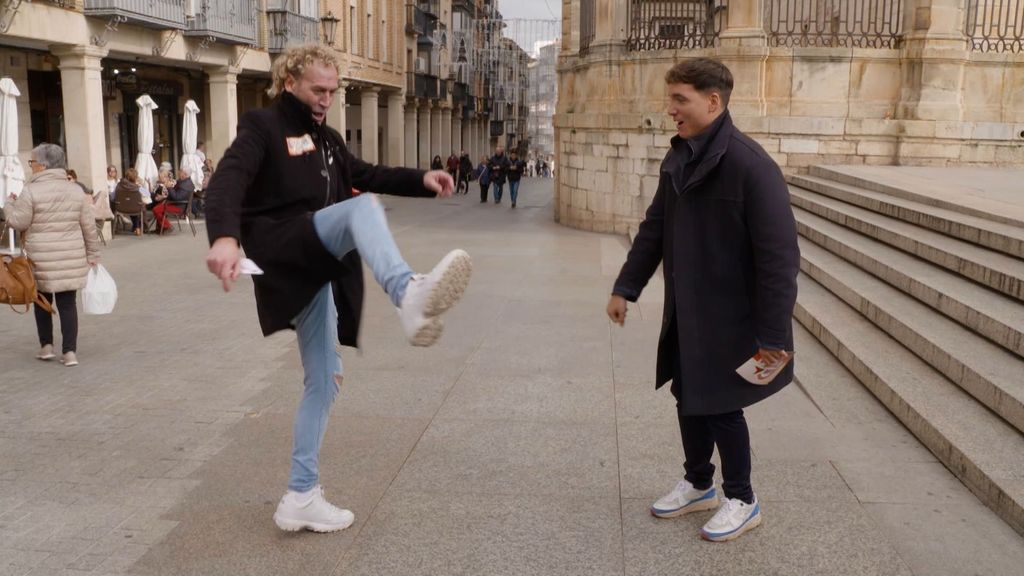 Luis celebra su triunfo a lo David Bisbal