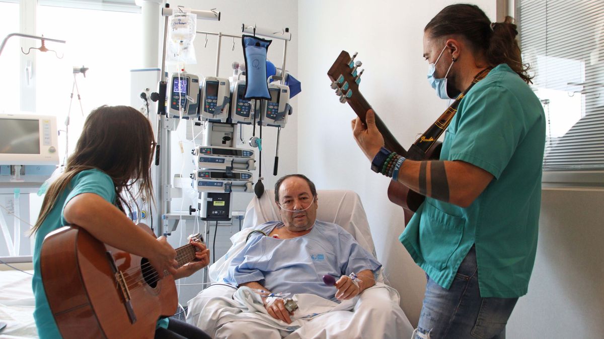 Programa de musicoterapia en el Hospital de Torrejón