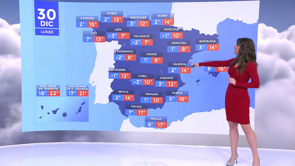 Castilla y León, Castilla-La Mancha, Aragón y Madrid en alerta por valores en torno a -5ºC este lunes