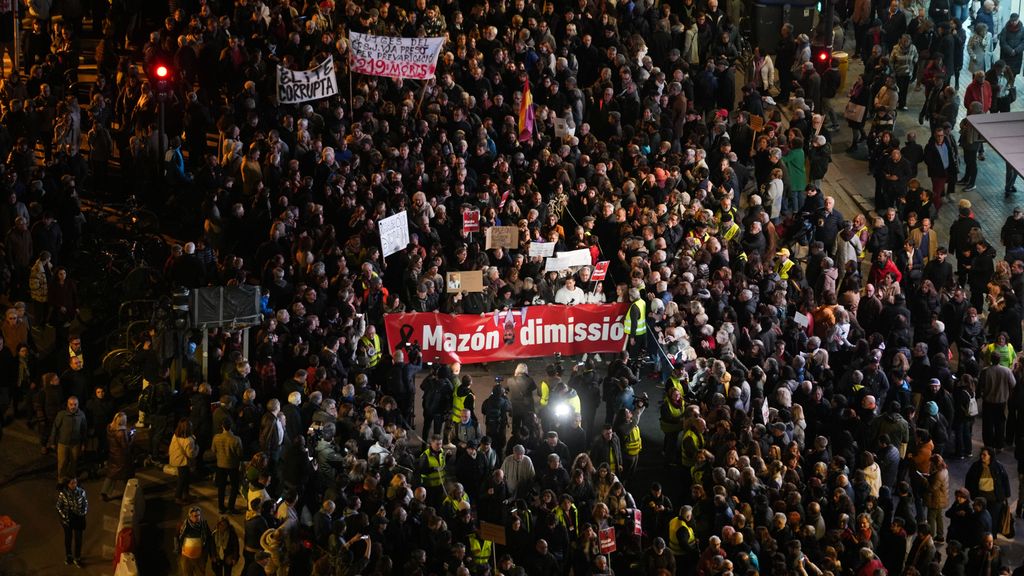 Una nueva manifestación exige dimisión de Mazón dos meses después de la DANA