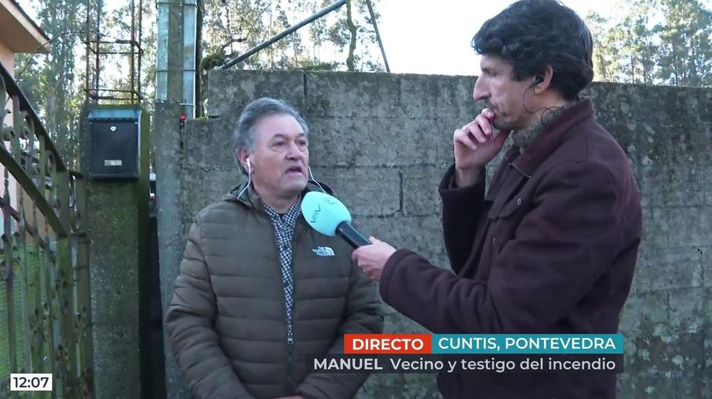 El estremecedor relato de un testigo del incendio de Pontevedra: “El padre entró envuelto en llamas para salvar a la bebé”