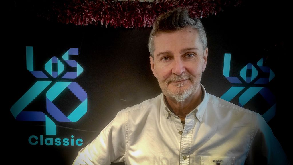 Fernando Martínez (Fernandisco), en los estudios de LOS40 Classic, en Madrid.