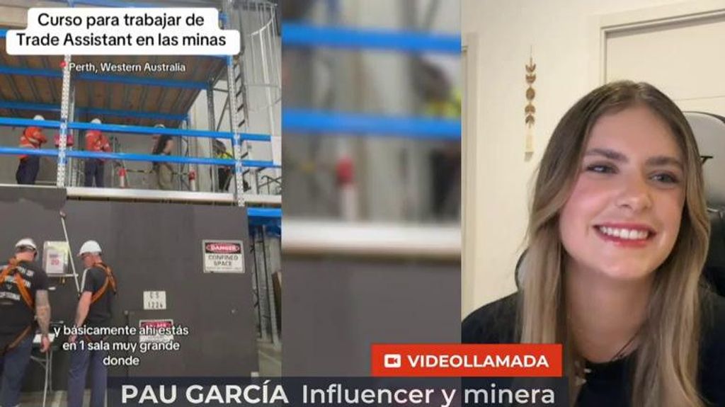 Paula, la 'influencer' que decidió trabajar de minera en Australia: "He llegado a cobrar más de ocho mil dólares limpios al mes"