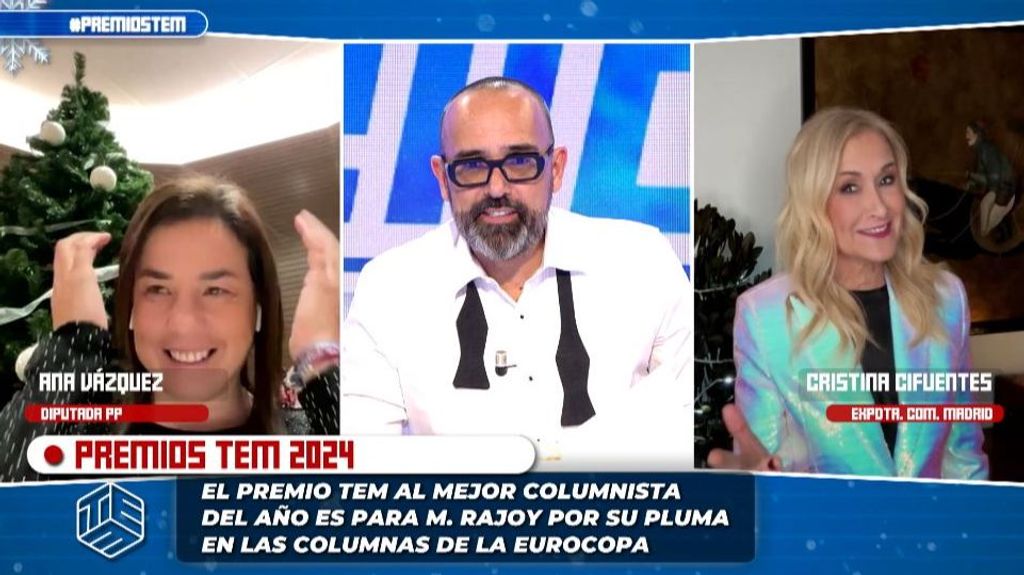 Cristina Cifuentes deja sin palabras a Risto Mejide con su confesión: "En una entrevista, dije que me gustabas mucho"