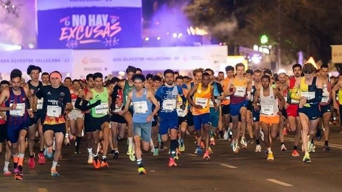 La San Silvestre Vallecana celebra su 60 cumpleaños con récord de corredores