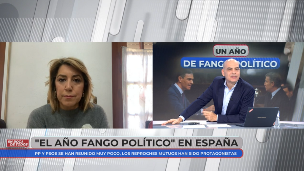 Susana Díaz hace balance del año político en España