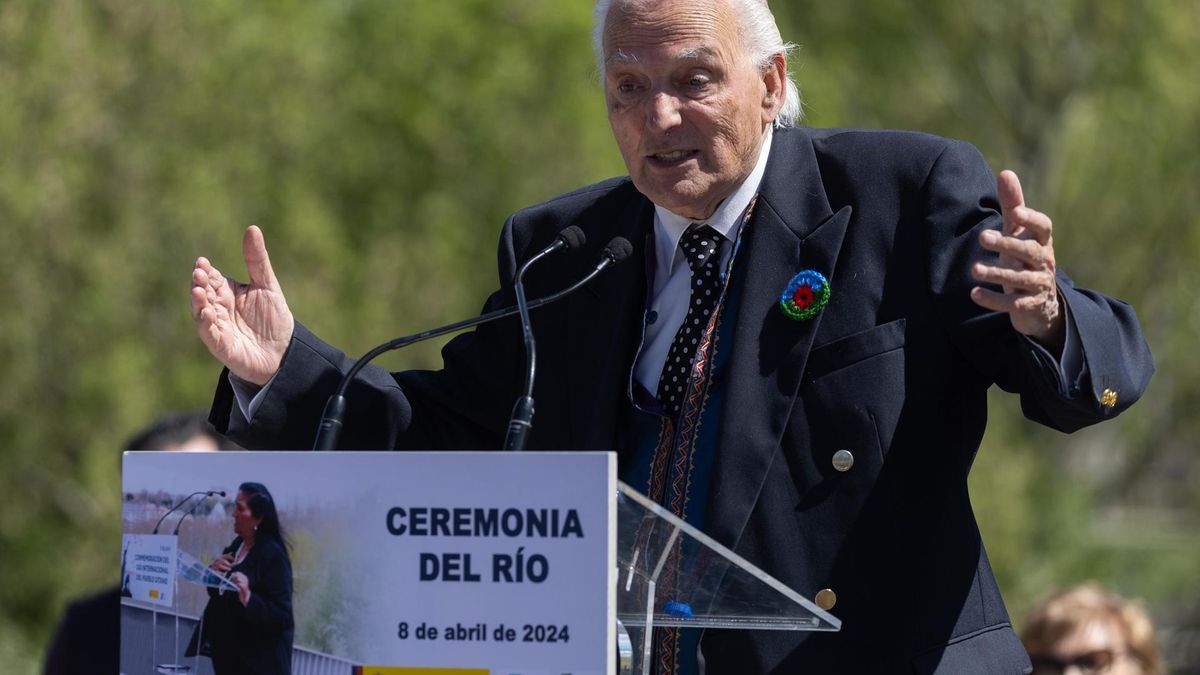 Archivo - El presidente de la Unión del Pueblo Romaní, Juan de Dios Ramírez-Heredia.