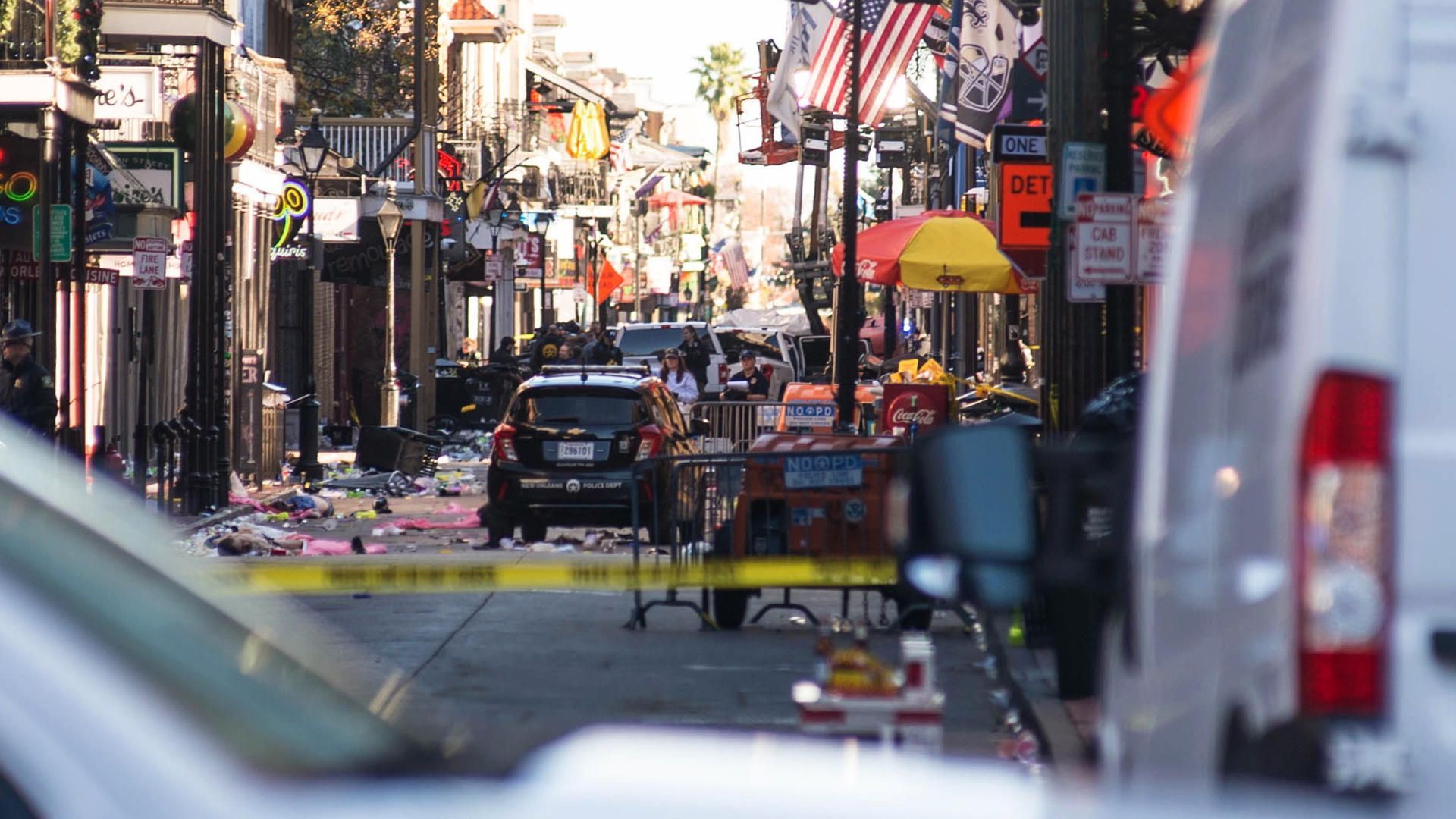 Shamsud-Din Jabbar, el autor del ataque terrorista en Nueva Orleans: llevaba explosivos y una bandera de DAESH