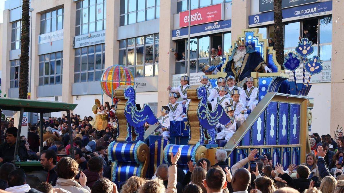 Cabalgata de Reyes del 2024 en Alcalá de Guadaíra