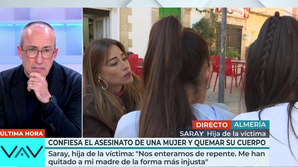 Habla Saray, la hija de la víctima