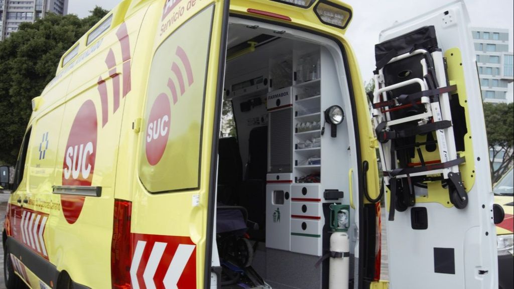 Imagen de archivo de una ambulancia del 112 Canarias