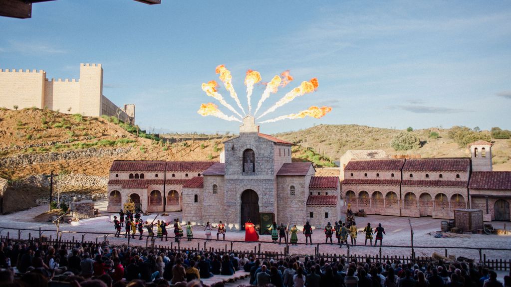 Susto en Puy du Fou, en Toledo, tras desencadenarse un incendio en una zona de restauración