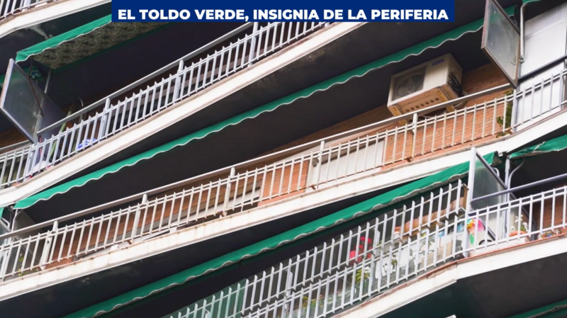 Los míticos toldos verdes de Madrid se convierten en una insignia de la ...