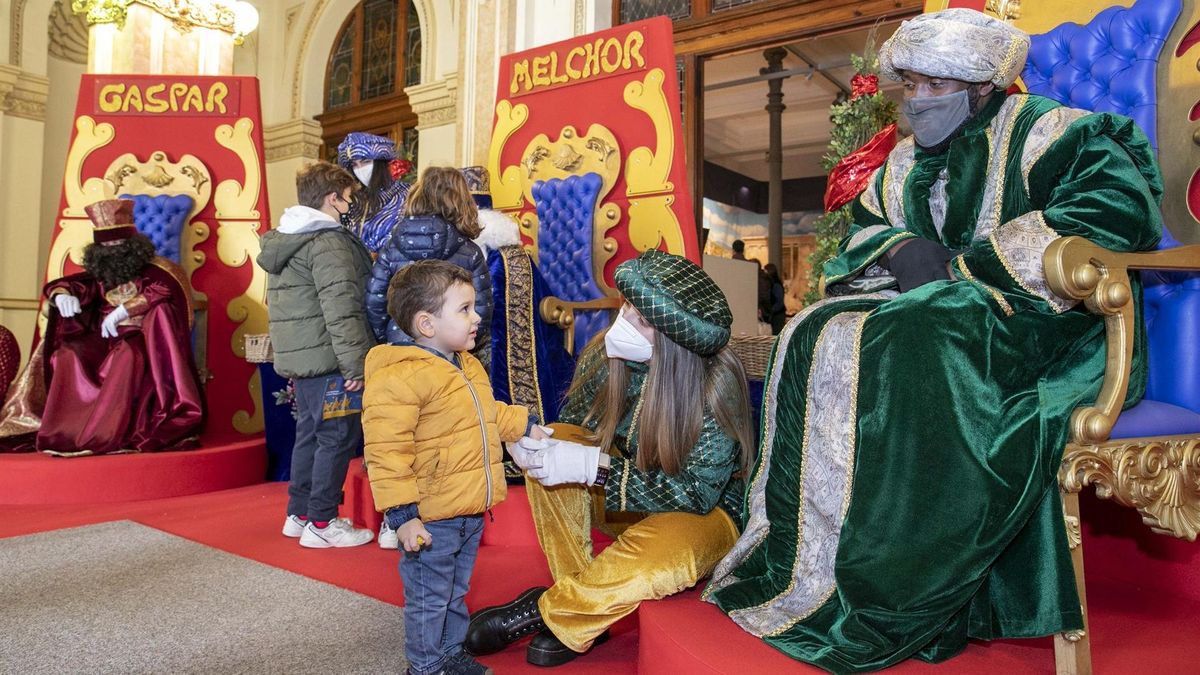 Recepción a los Reyes Magos en el Ayuntamiento de A Coruña