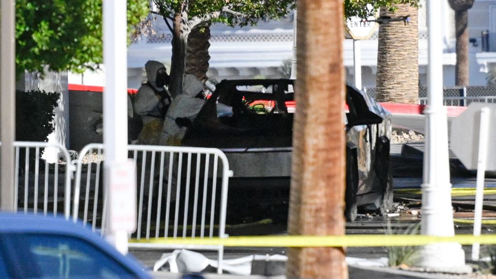 ¿Un suicidio? Matthew Livelsberger se disparó en la cabeza antes de la explosión del Tesla Cybertruck junto al hotel Trump de Las Vegas