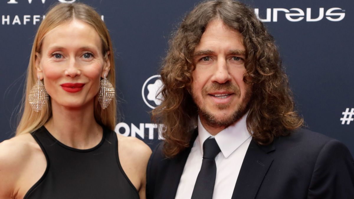 Vanesa Lorenzo y Carles Puyol