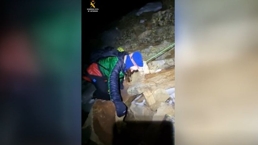 Rescatada una mujer atrapada a más de 2.000 metros en el Pico de Urbión (Soria)