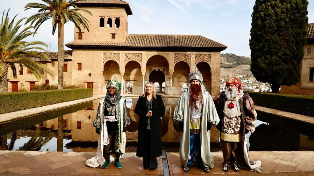 Reyes Magos de Oriente en la Alhambra de Granada