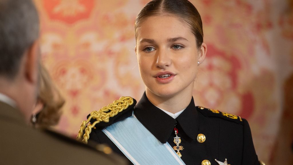 La princesa Leonor, en la Pascua Militar se despide antes de seguir su formación naval