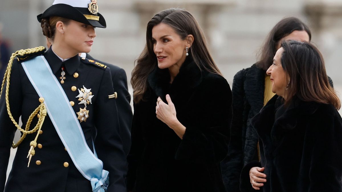 Leonor, Letizia y Robles