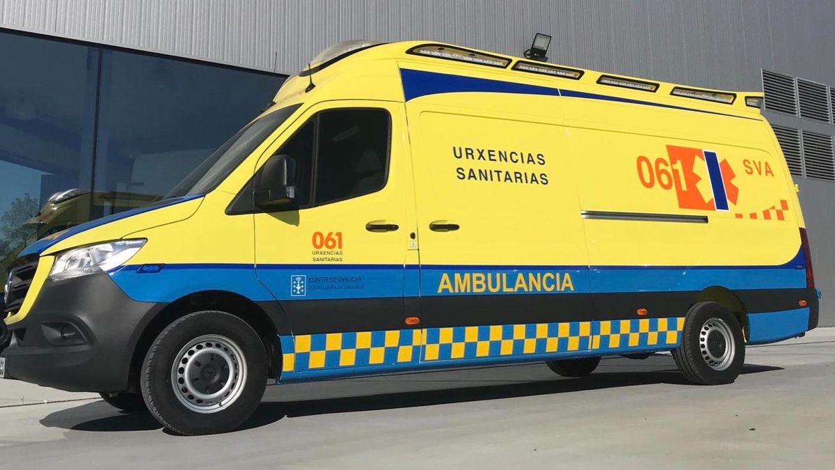 Ambulancia del 061-Urxencias Sanitarias de Galicia