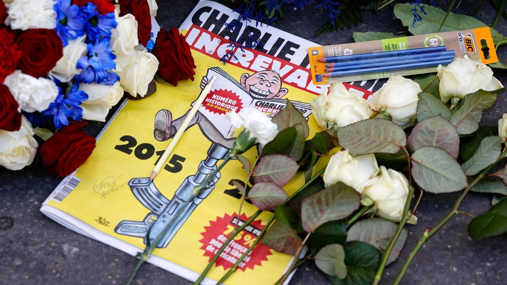 Commemoration ceremony for 10th anniversary of Charlie Hebdo and Hypercacher attacks in Paris