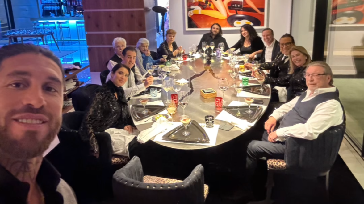El posado de la familia de Sergio Ramos y Pilar Rubio