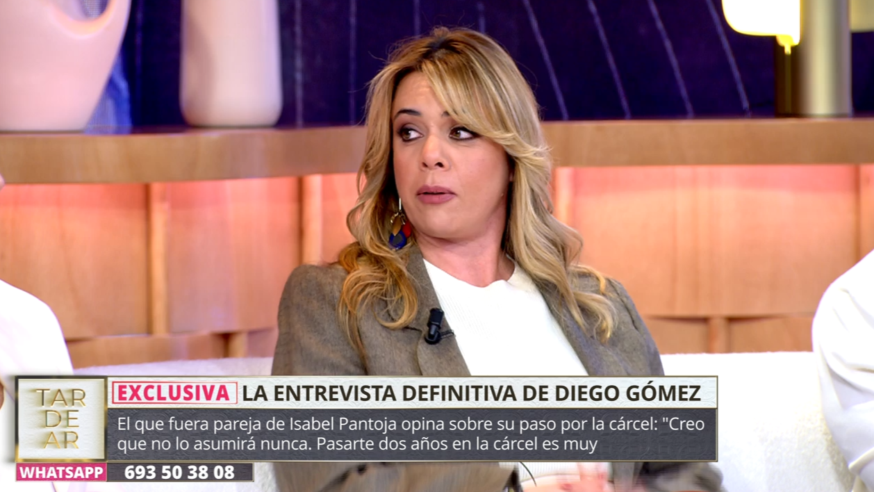 Esmeralda, subdirectora de 'TardeAR', da todos los detalles sobre su entrevista a Diego Gómez, expareja de Isabel Pantoja