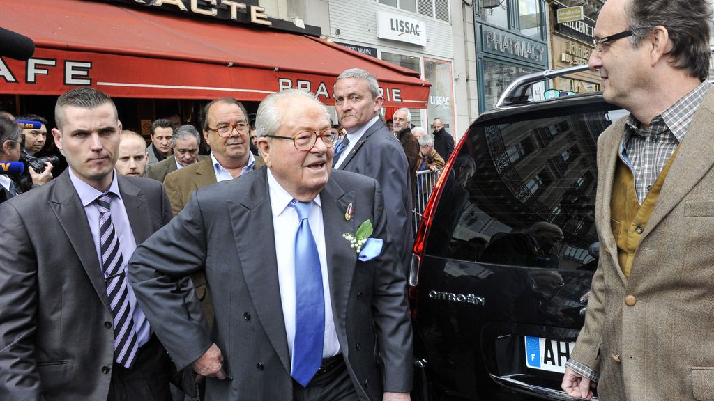 Jean Marie Le Pen, fundador del Frente Nacional francés