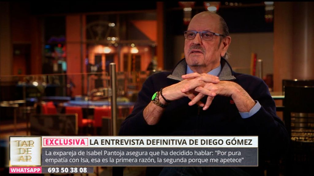 Exclusiva | Diego Gómez, expareja de Isabel Pantoja, rompe su silencio: "Le advertí sobre Julián Muñoz porque se podía meter en problemas" TardeAR 2025 Top Vídeos 2149