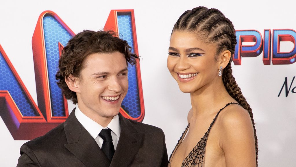 Tom  Holland y Zendaya, una foto de archivo