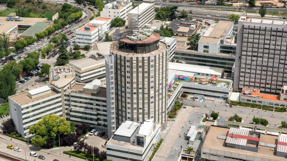 Vista general del complejo hospitalario La Paz de Madrid