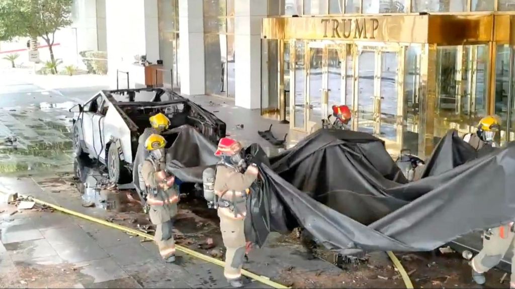 El autor de la explosión del Tesla Cybertruck frente al hotel de Trump en Las Vegas usó la inteligencia artificial para planificarla