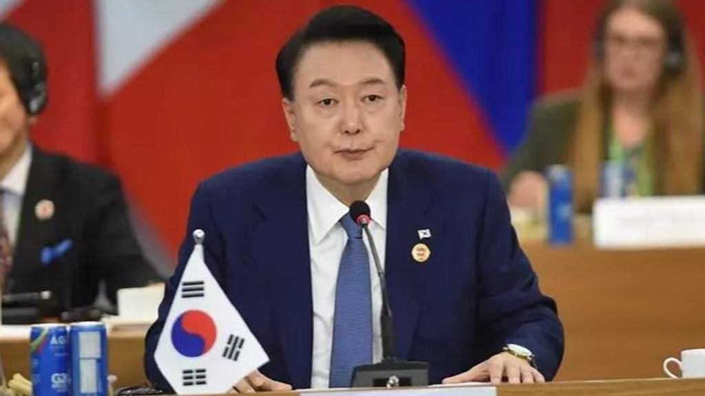 El presidente de Corea del Sur, Yoon Suk Yeol (archivo).