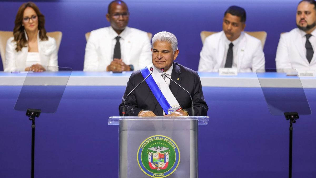 El presidente de Panamá, José Raúl Mulino,