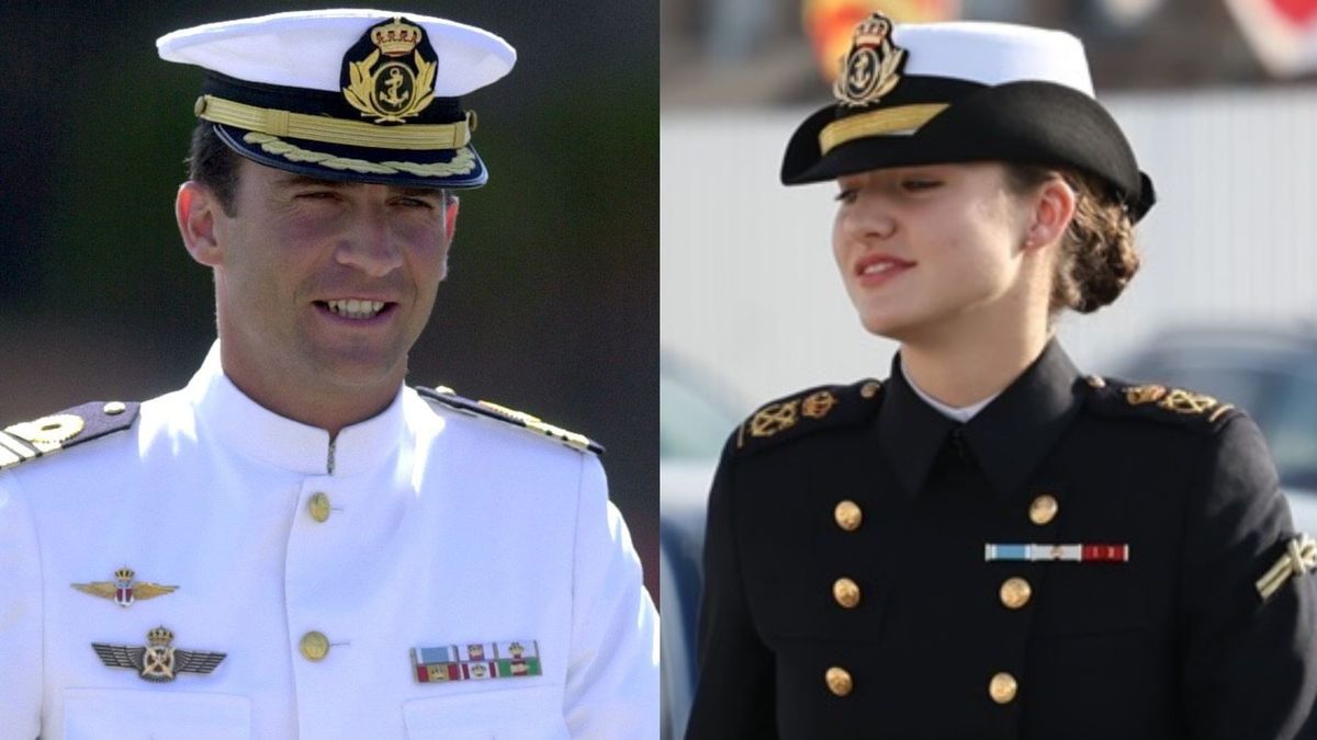 Felipe VI y Leonor.