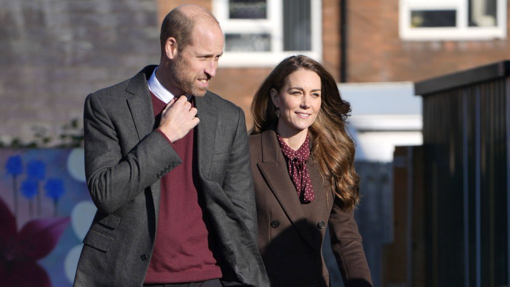 Kate Middleton y Guillermo en una imagen de archivo.