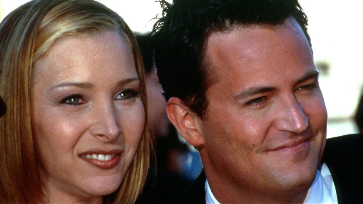 Lisa Kudrow y Matthew Perry, actores de 'Friends'