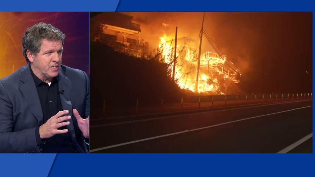 Mario Picazo, tras haber vivido en Los Ángeles: "Los vientos y la sequía han preparado el escenario perfecto para los incendios"