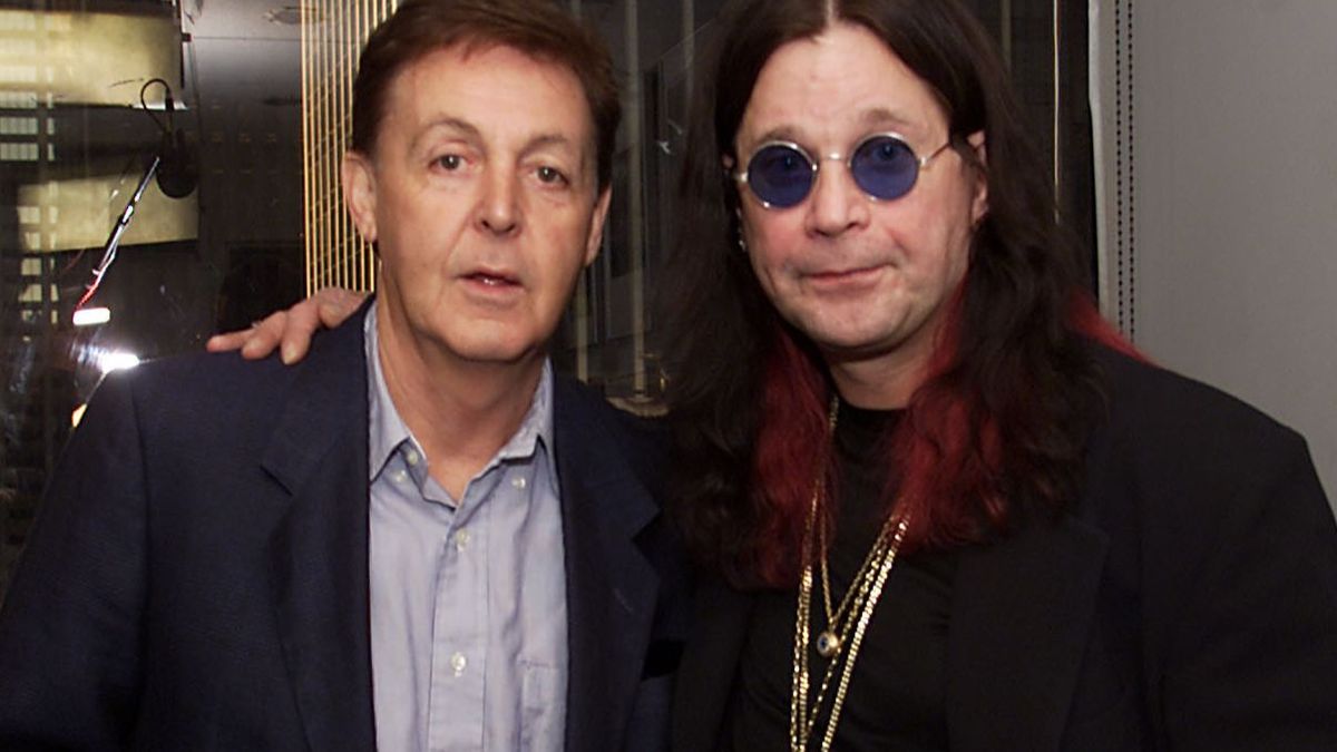 Ozzy Osbourne meets Paul McCartney