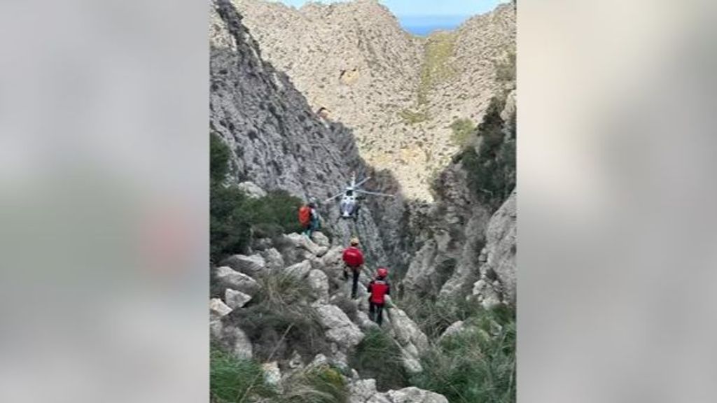 Rescatado un barranquista tras caer unos diez metros en el primer rápel en el torrente del Clot d'Infern