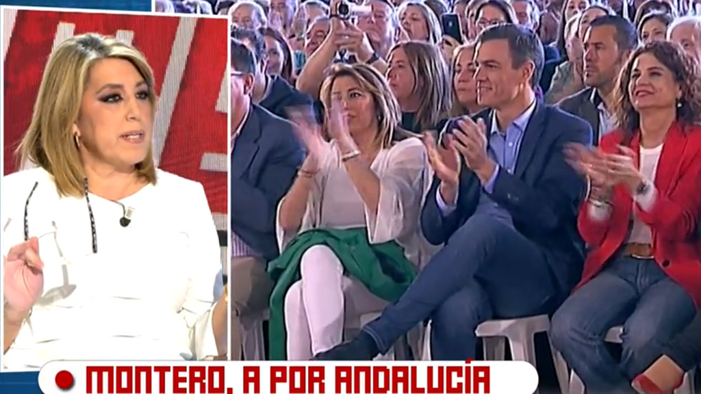 Susana Díaz sobre la candidatura para liderar el PSOE andaluz de María Jesús Montero: ''Es una decisión arriesgada y valiente''