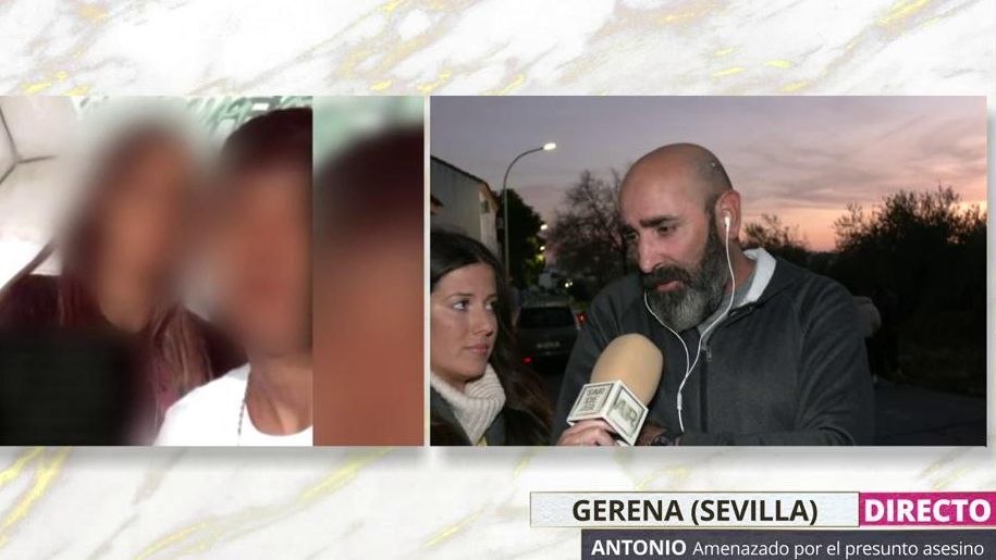 Antonio, padre de un niño amenazado por el presunto asesino de Aarón