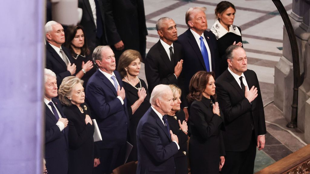 El funeral de Jimmy Carter deja una imagen para la historia en Estados Unidos