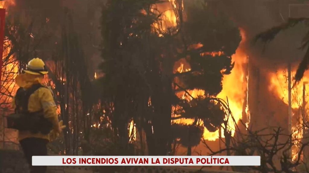 Donals Trump utiliza los incendios de Los Ángeles como arma política